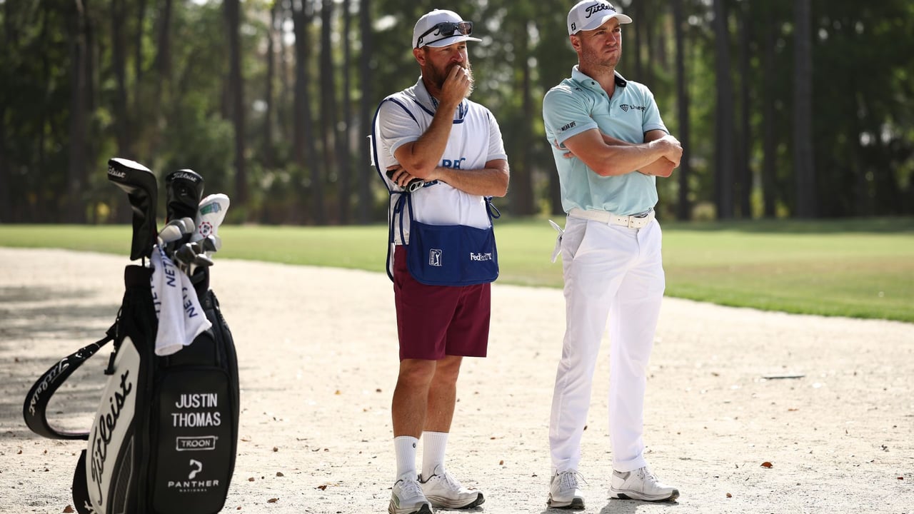 Das WITB von Justin Thomas zeigt, dass sich der zweifache Majorsieger voll und ganz auf Titleist verlässt. (Foto: Getty)