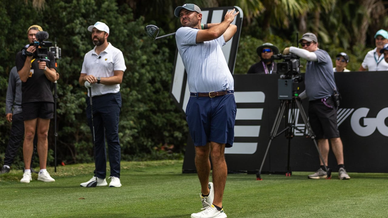 Wesley Bryan bei dem LIV-Event in Miami. (Foto: Getty)