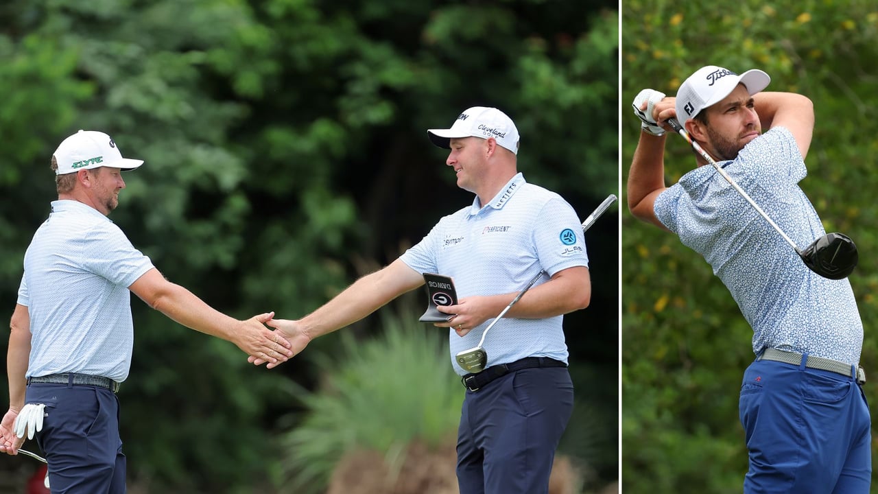 Bei der Zurich Classic der PGA Tour kämpfen Sepp Straka und Thomas Rosenmüller weiter um gute Platzierungen. (Fotos: Getty)