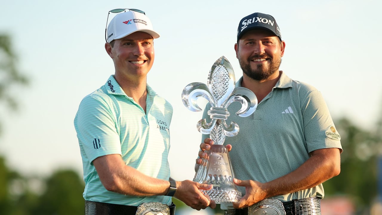 Andrew Novak und Ben Griffin gewinnen die Zurich Classic der PGA Tour. (Foto: Getty) Andrew Novak und Ben Griffin gewinnen die Zurich Classic der PGA Tour. (Foto: Getty)