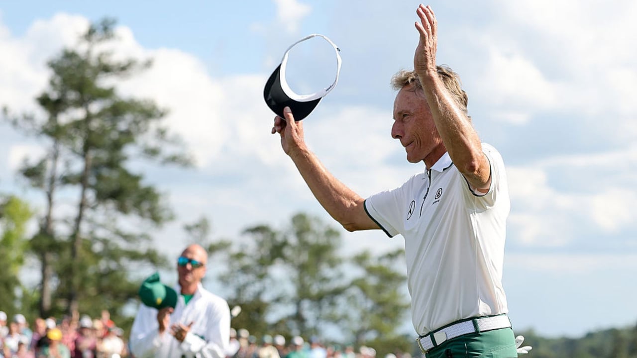 Bernhard Langers letzte Runde in Augusta? (Foto: Getty) Bernhard Langers letzte Runde in Augusta? (Foto: Getty)