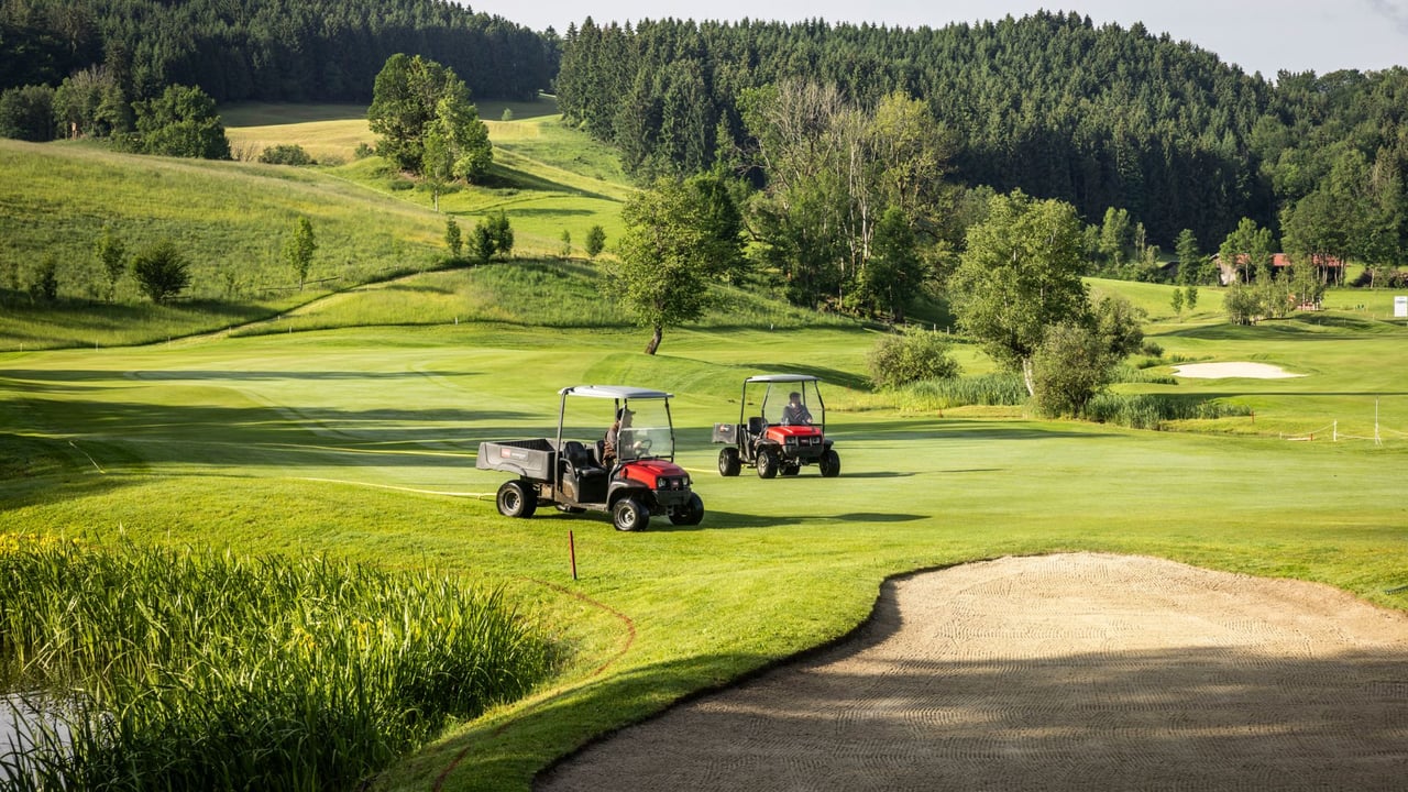 Der GC Gut Altentann, Schauplatz der Austrian Alpine Open. (Foto: Jan Hetfleisch)