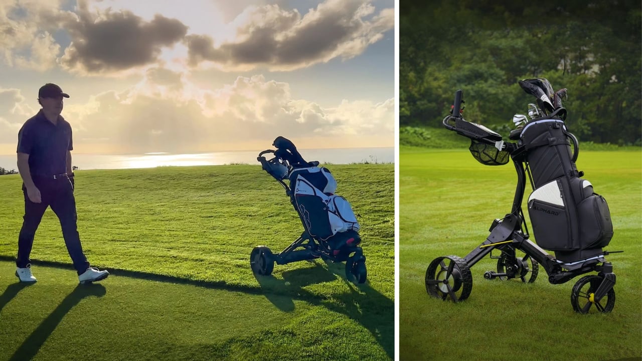 Alphard Golf startet in Deutschland mit dem Club Booster V2Pro und dem Cybercart. (Fotos: Alphard Golf) Alphard Golf startet in Deutschland mit dem Club Booster V2Pro und dem Cybercart. (Fotos: Alphard Golf)
