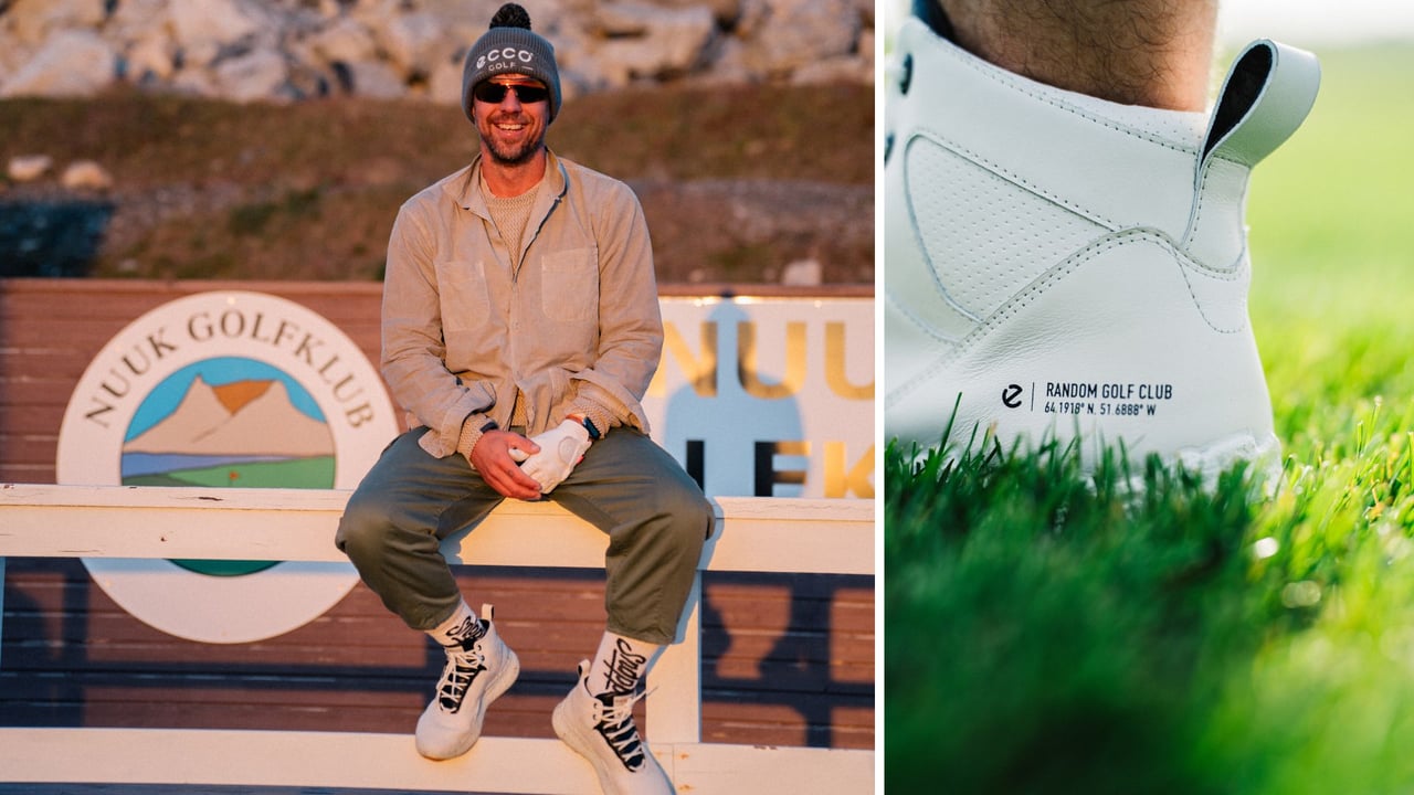 Mit dem BIOM H5 RGC bringt Ecco Golf einen Schuh auf den Markt, der das Spiel in der extremen Natur Grönlands widerspiegeln soll. (Fotos: Ecco Golf)