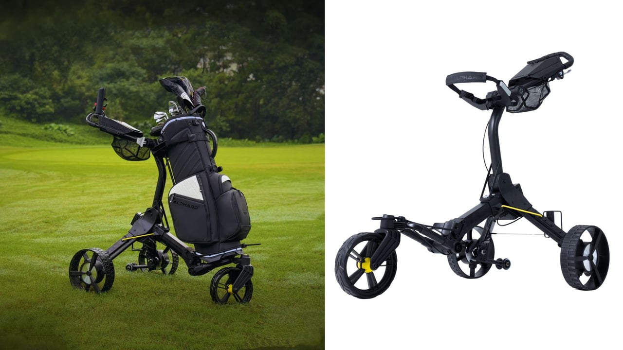 Alphard Golf bringt mit dem neuen Cybercart Bewegung ins Spiel. (Foto: Alphard Golf) Alphard Golf bringt mit dem neuen Cybercart Bewegung ins Spiel. (Foto: Alphard Golf)