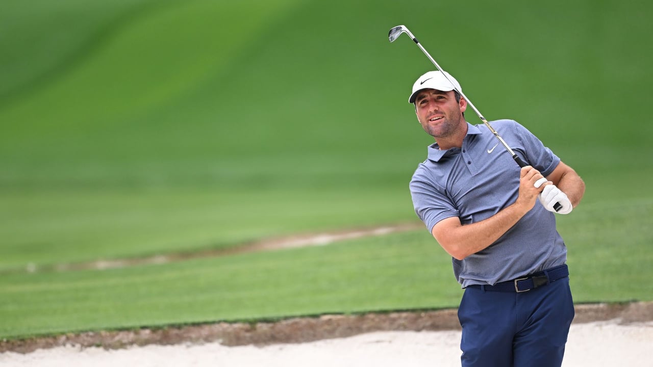 Scottie Scheffler in Runde 2 der PGA Championship. (Foto: Getty)
