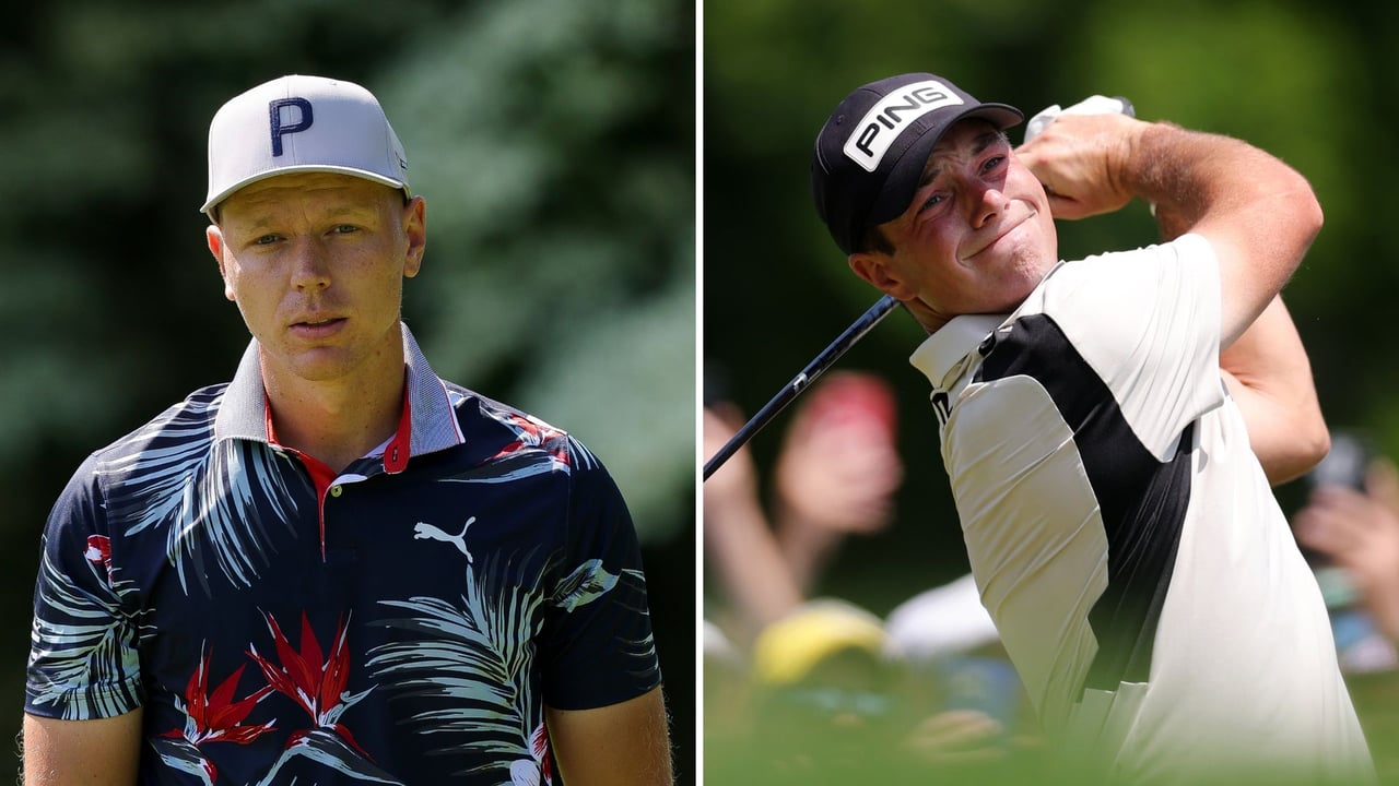 Viktor Hovland und Matti Schmid zogen sich beide vorzeitig von der Travelers Championship der PGA Tour zurück. (Foto: Getty)