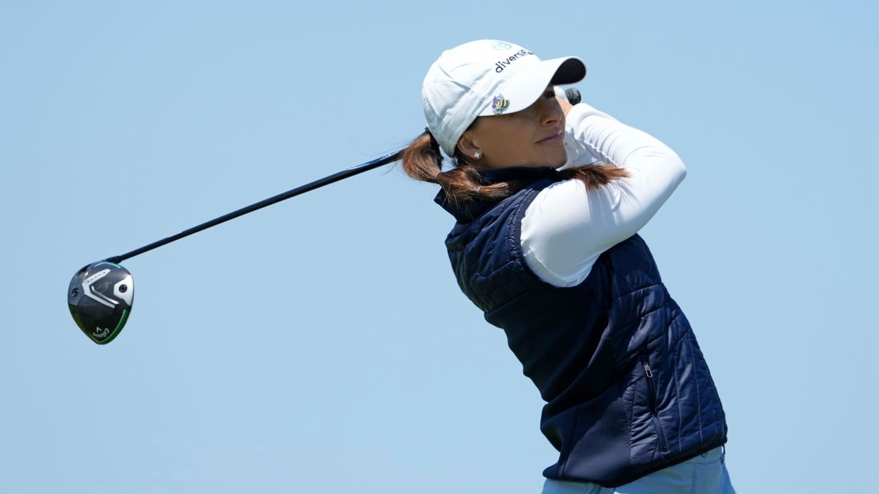 Aline Krauter bei der US Women's Open 2025. (Foto: Getty) Aline Krauter bei der US Women's Open 2025. (Foto: Getty)