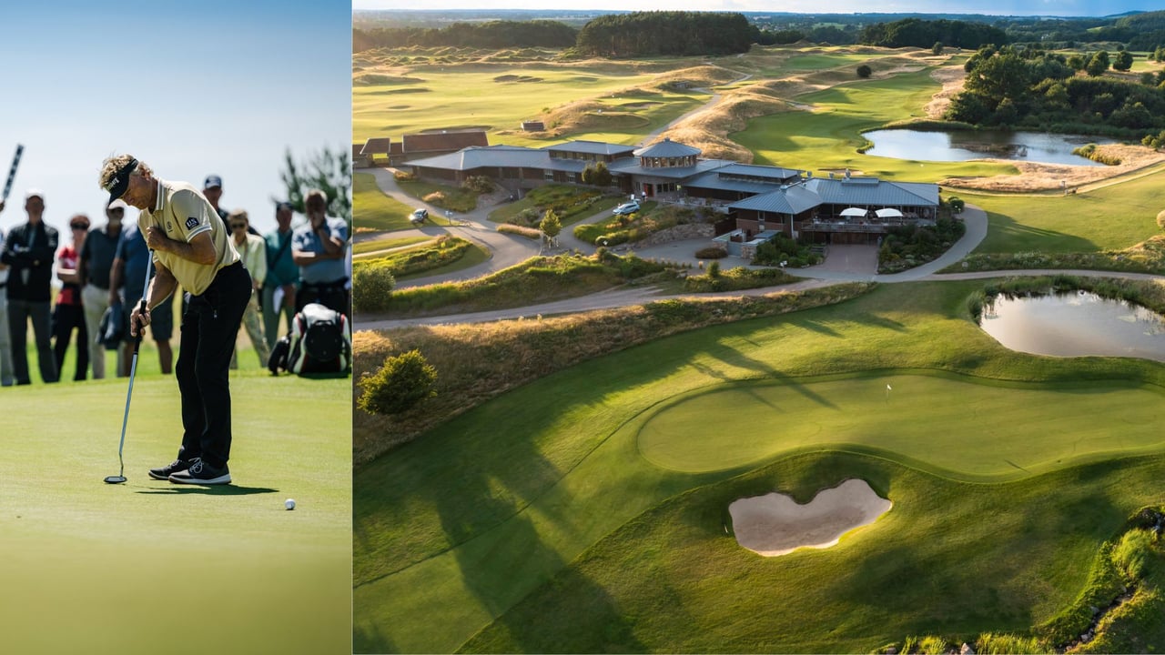 Bernhard Langer schlägt in Mecklenburg-Vorpommern ab. (Foto: Stefan von Stengel & Tobias Kuberski)