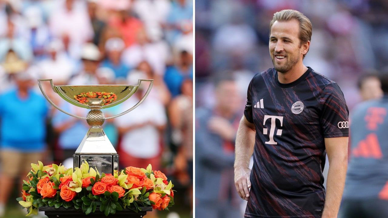 Harry Kane zeigt bei der FedEx Cup Challenge sein Ballgefühl – abseits des Fußballplatzes. (Foto: Getty)