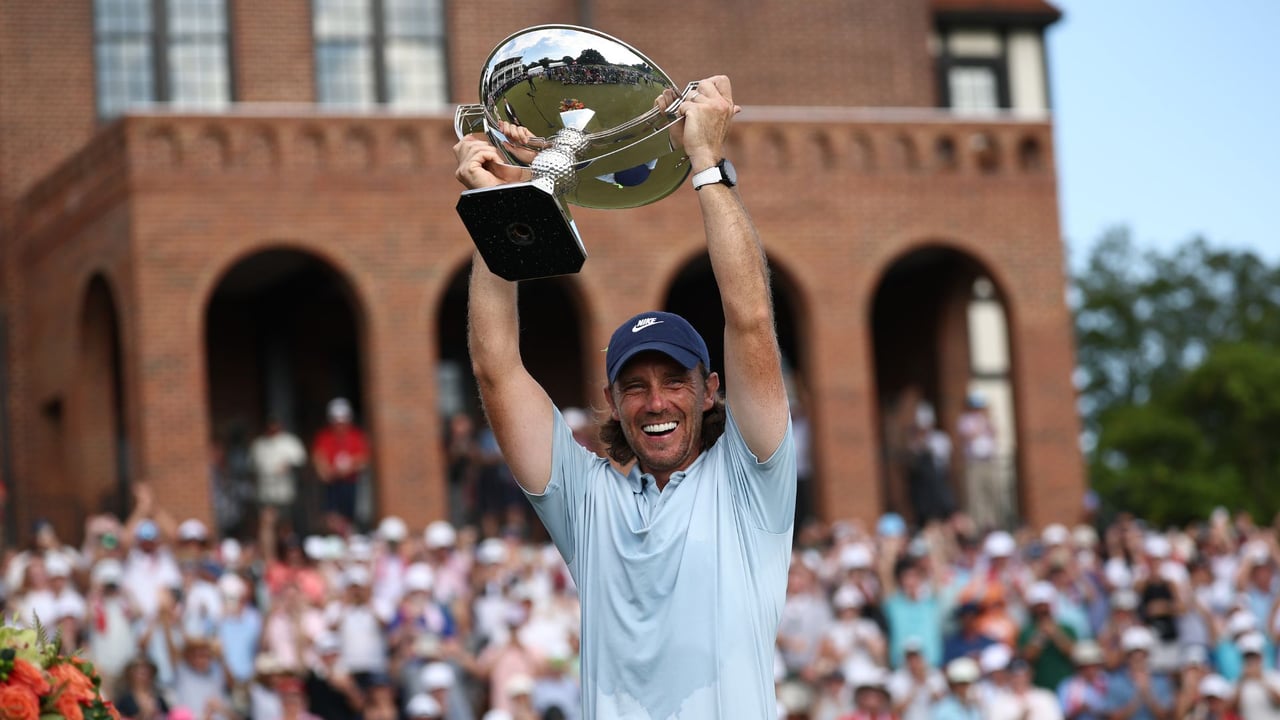 Tommy Fleetwood gewinnt die Tour Championship der PGA Tour. (Foto: Getty) Tommy Fleetwood gewinnt die Tour Championship der PGA Tour. (Foto: Getty)