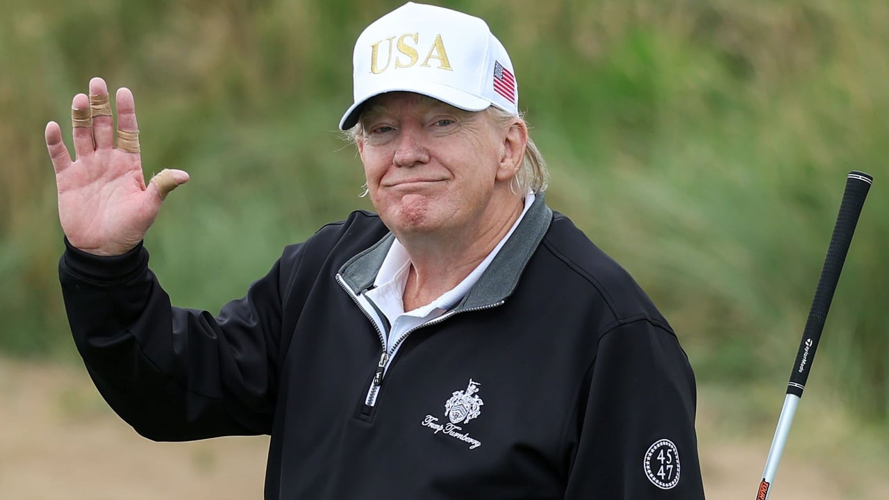 Donald Trump wird beim Ryder Cup Ende September in New York erwartet. (Foto: Getty)