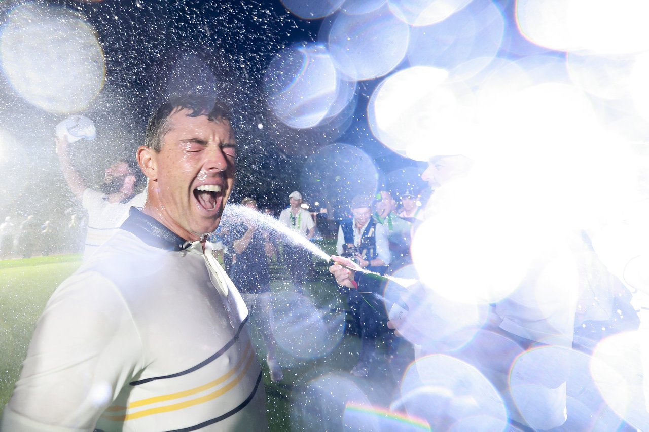 Rory McIlroy nach dem erfolgreichen Ryder Cup 2025. (Foto: Getty)