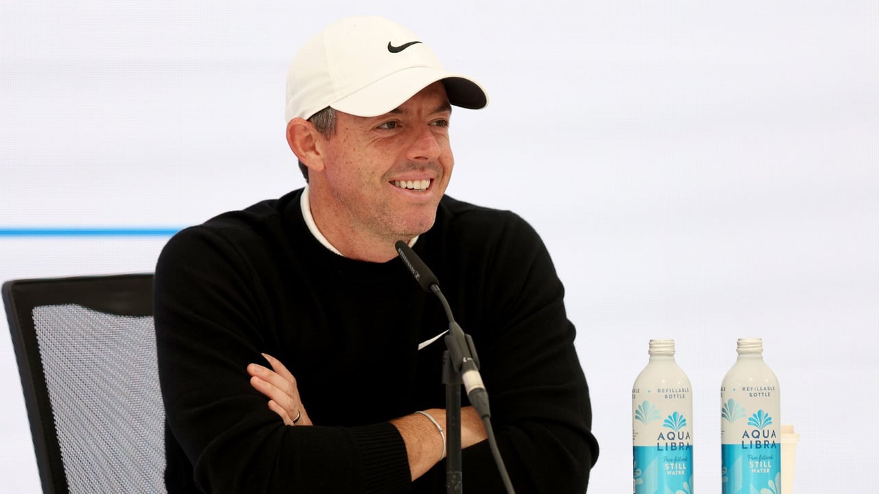 Rory McIlroy bei einer Pressekonferenz vor den Amgen Irish Open (Foto: Getty) Rory McIlroy bei einer Pressekonferenz vor den Amgen Irish Open (Foto: Getty)
