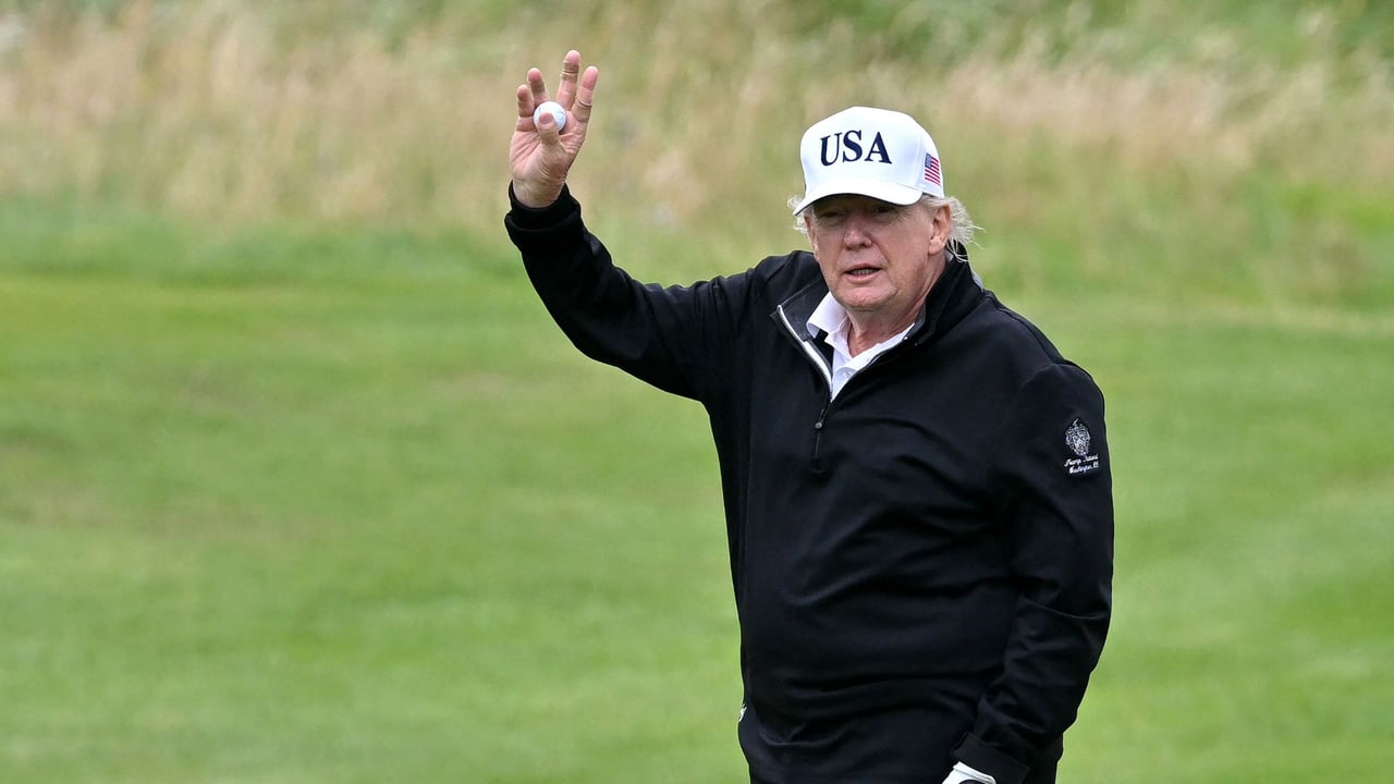 Donald Trumps Besuch beim Ryder Cup 2025 bestätigt. (Foto: Getty)