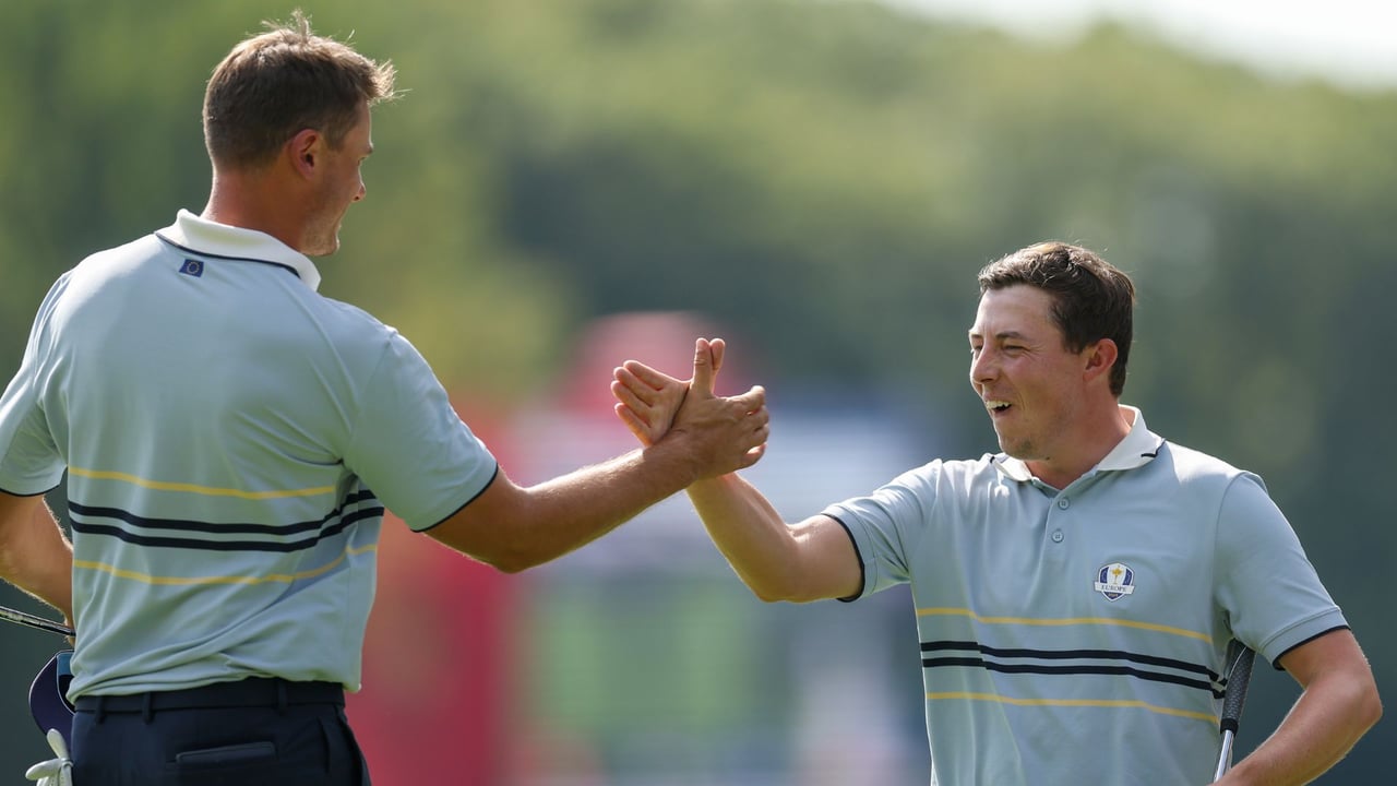 Team Europa dominiert die ersten Matches des Ryder Cups 2025. (Foto: Getty)