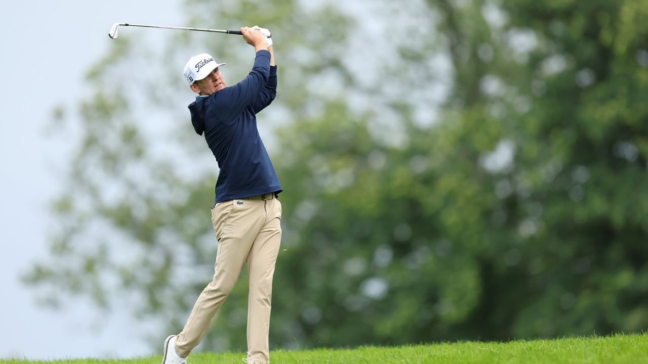 Während der dritten Runde auf der DP World Tour. (Foto: Getty) Während der dritten Runde auf der DP World Tour. (Foto: Getty)