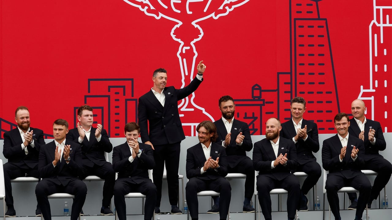 Die Eröffnungszeremonie des Ryder Cup 2025. (Foto: Getty)