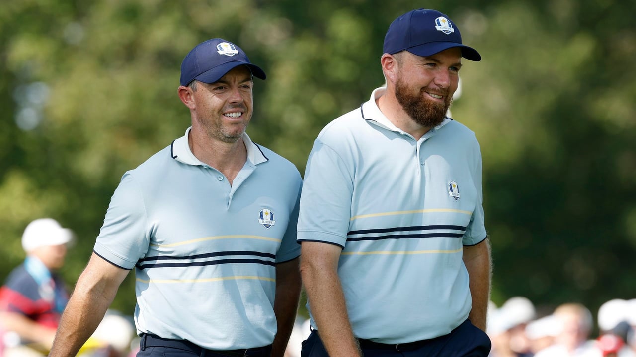 Ryder Cup 2025: McIlroy und Lowry erkämpfen halben Punkt zum Auftakt. (Foto: Getty)