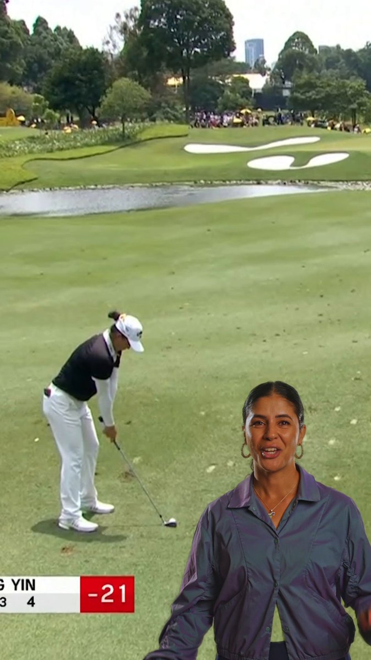 Ruoning Yin zeigt Anfängern, wie sicheres Golfspiel gelingt - (@LPGA) Ruoning Yin zeigt Anfängern, wie sicheres Golfspiel gelingt - (@LPGA)