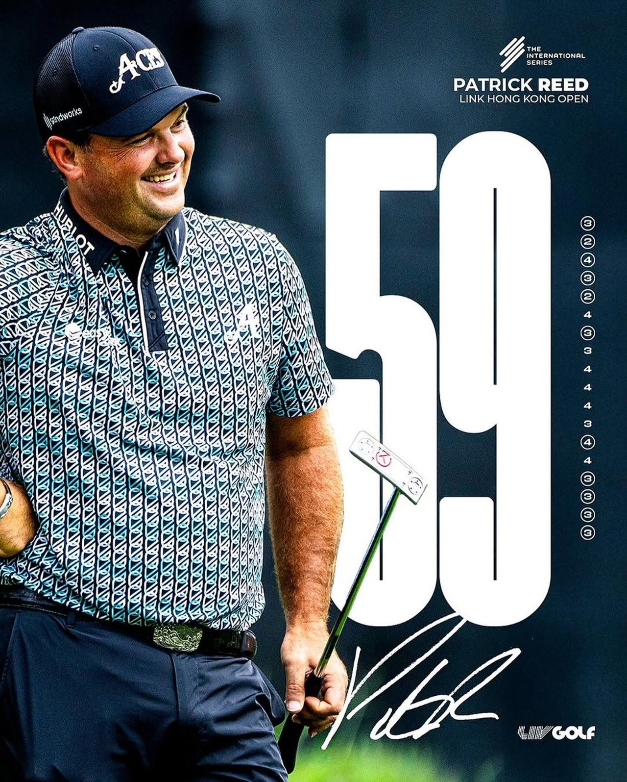 Patrick Reed brilliert mit 59 bei LINK Hong Kong Open und verteidigt Titel - (@livgolf_league) Patrick Reed brilliert mit 59 bei LINK Hong Kong Open und verteidigt Titel - (@livgolf_league)