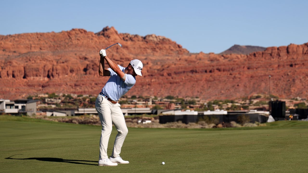 Michael Brennan hat bei der Bank of Utah Championship bisher überrascht. (Foto: Getty) Michael Brennan hat bei der Bank of Utah Championship bisher überrascht. (Foto: Getty)