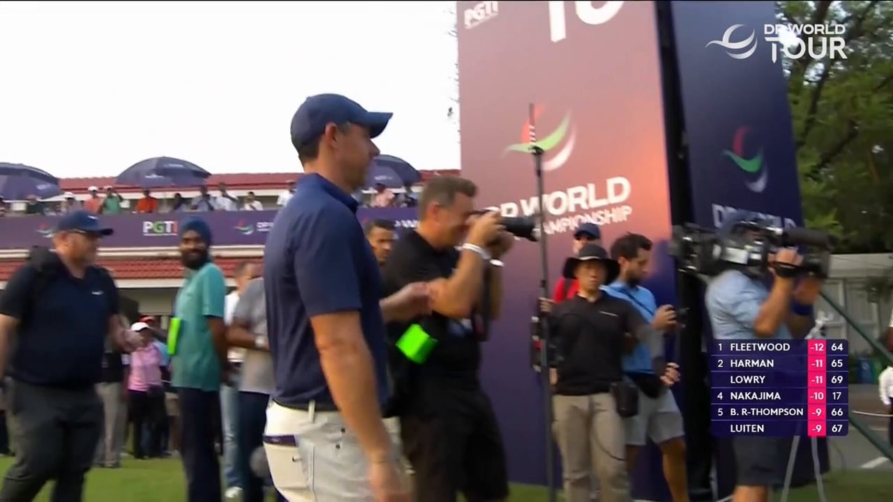 Rory McIlroy trifft Cricket-Legende Sachin Tendulkar bei DP World Tour - (@DPWorldTour) Rory McIlroy trifft Cricket-Legende Sachin Tendulkar bei DP World Tour - (@DPWorldTour)