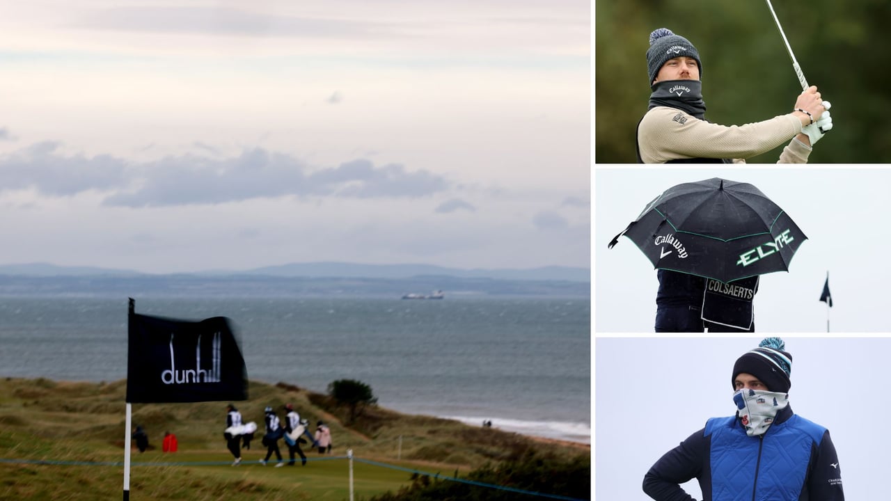 Wie bereits am Vortag musste auch die dritte Runde der DP World Tour in Schottland abgebrochen werden. (Foto: Getty)