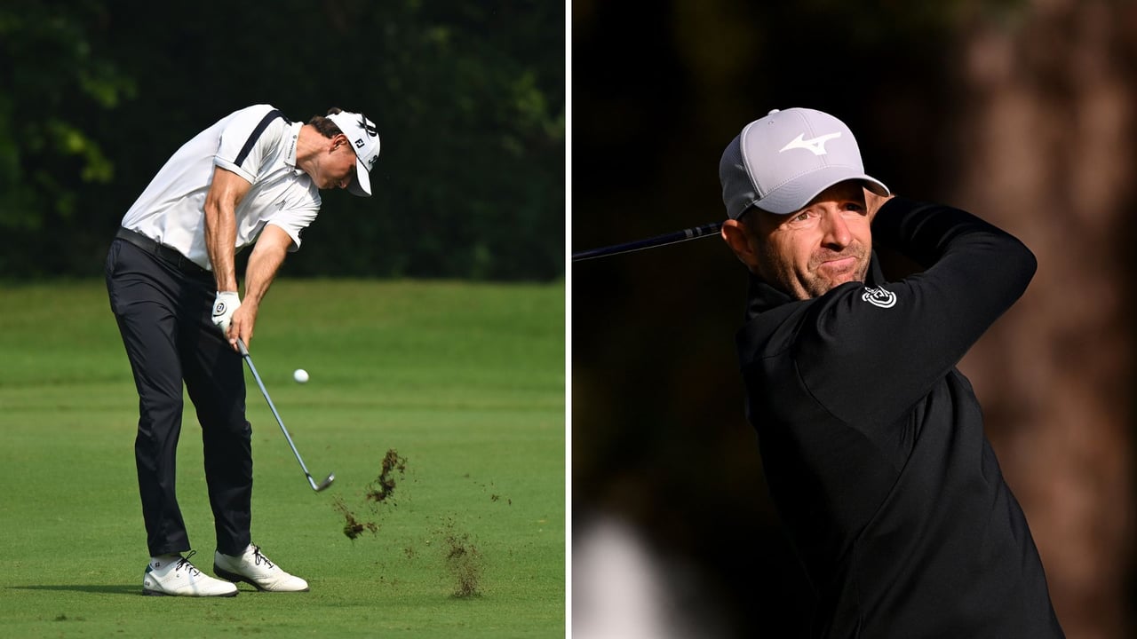Jannik De Bruyn und Marcel Schneider sichern sich bei der DP World Tour in Delhi Top-10-Plätze nach Runde eins. (Fotos: Getty)