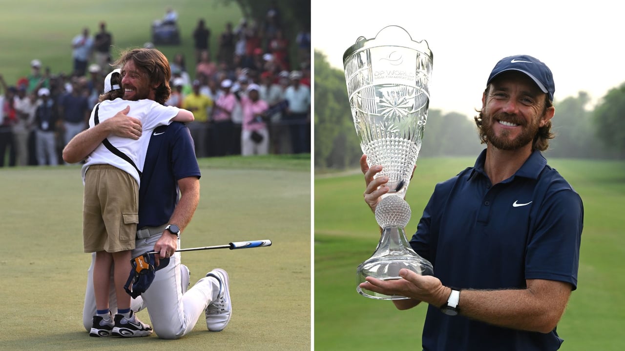 Tommy Fleetwood gewinnt die DP World Tour India Championship mit 22 unter Par und sichert sich seinen achten Titel auf der Tour. (Foto: Getty)