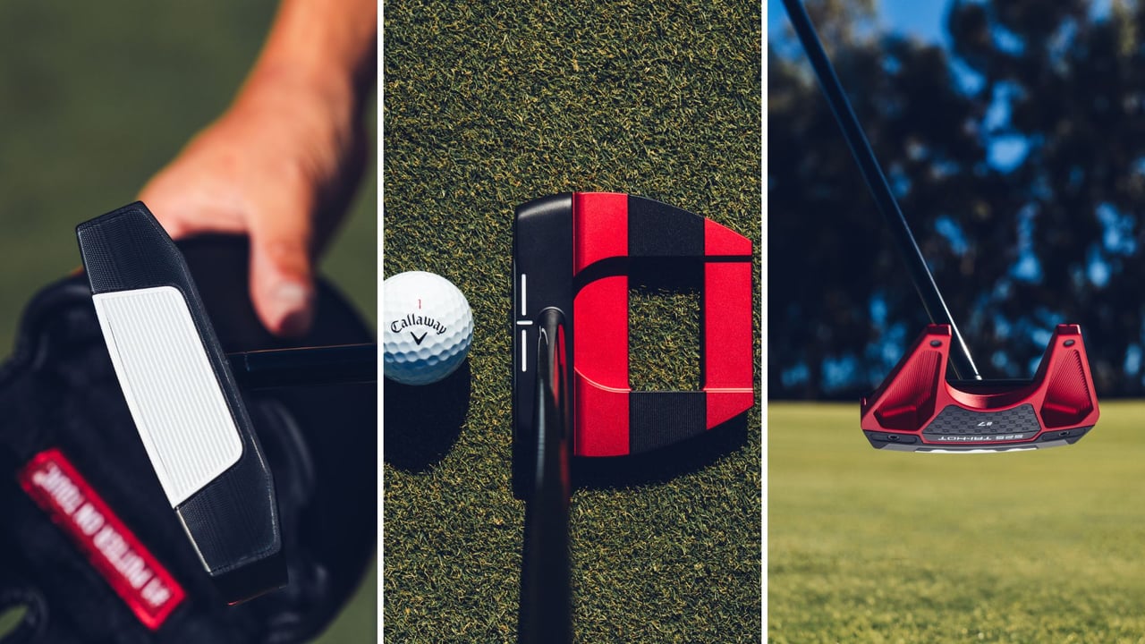 Callaway S2S TRI-HOT: Die neue Putter-Serie für mehr Stabilität im Schwung. (Fotos: Callaway) Callaway S2S TRI-HOT: Die neue Putter-Serie für mehr Stabilität im Schwung. (Fotos: Callaway)