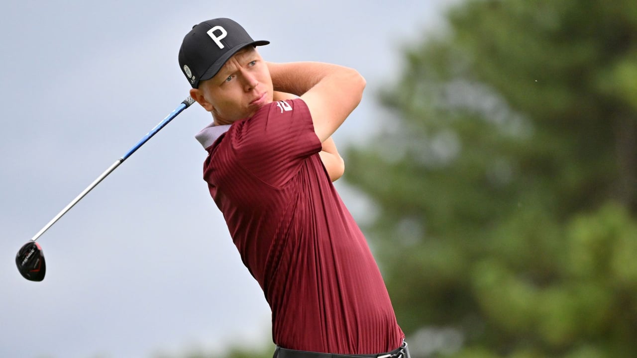 Matti Schmid eröffnet die Baycurrent Classic auf der PGA Tour mit einer 75. (Foto: Getty)