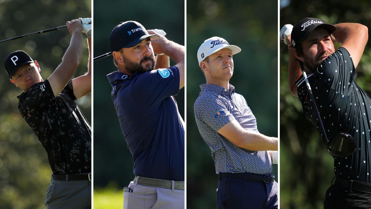 Das deutsche Quartett spielt auch am Samstag auf der PGA Tour mit. (Fotos: Getty)