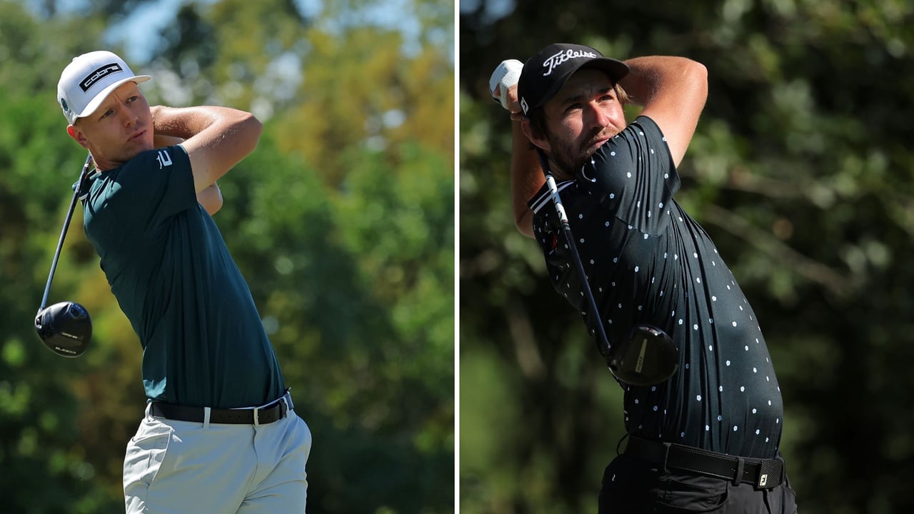 Schmid bleibt mit -12 auf T11, Rosenmüller rückt vor bei der PGA Tour. (Fotos: Getty)