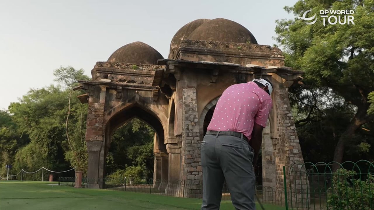 Die historischen Gräber am Delhi Golf Club: Ein einzigartiges Golferlebnis - (@DPWorldTour)