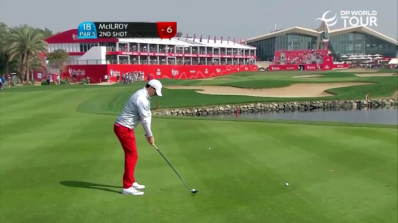 Rory McIlroy: So knapp war er an einem Albatross dran - (@DPWorldTour)