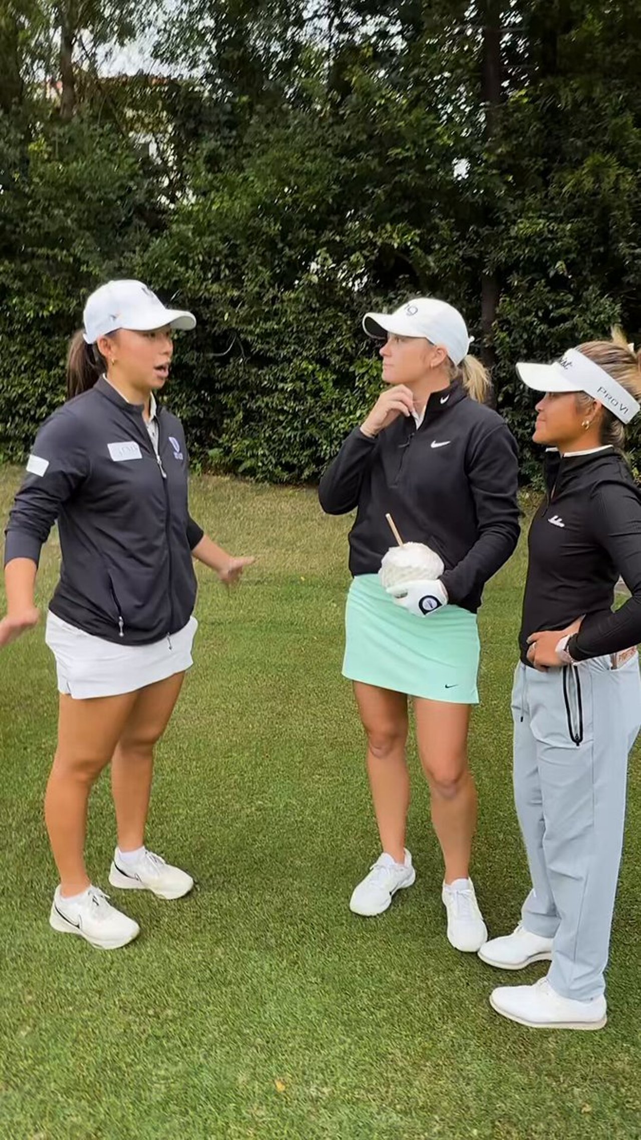 Ladies European Tour: Spielerinnen lernen Mandarin beim Aramco China Championship - (@LETgolf)