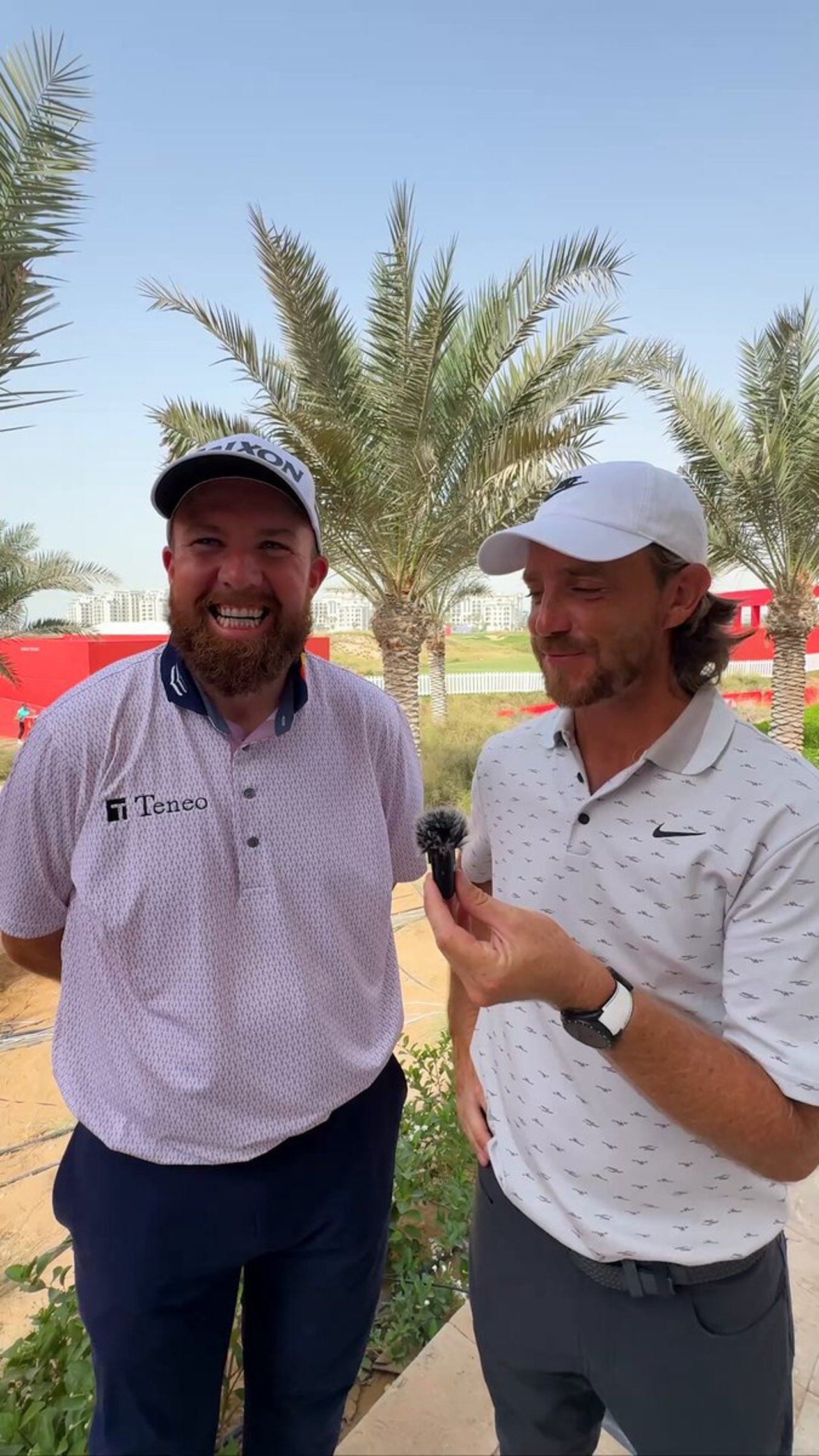 Tommy und Shane starten stark bei den AD Golf Championships mit 64er-Runden - (@DPWorldTour)