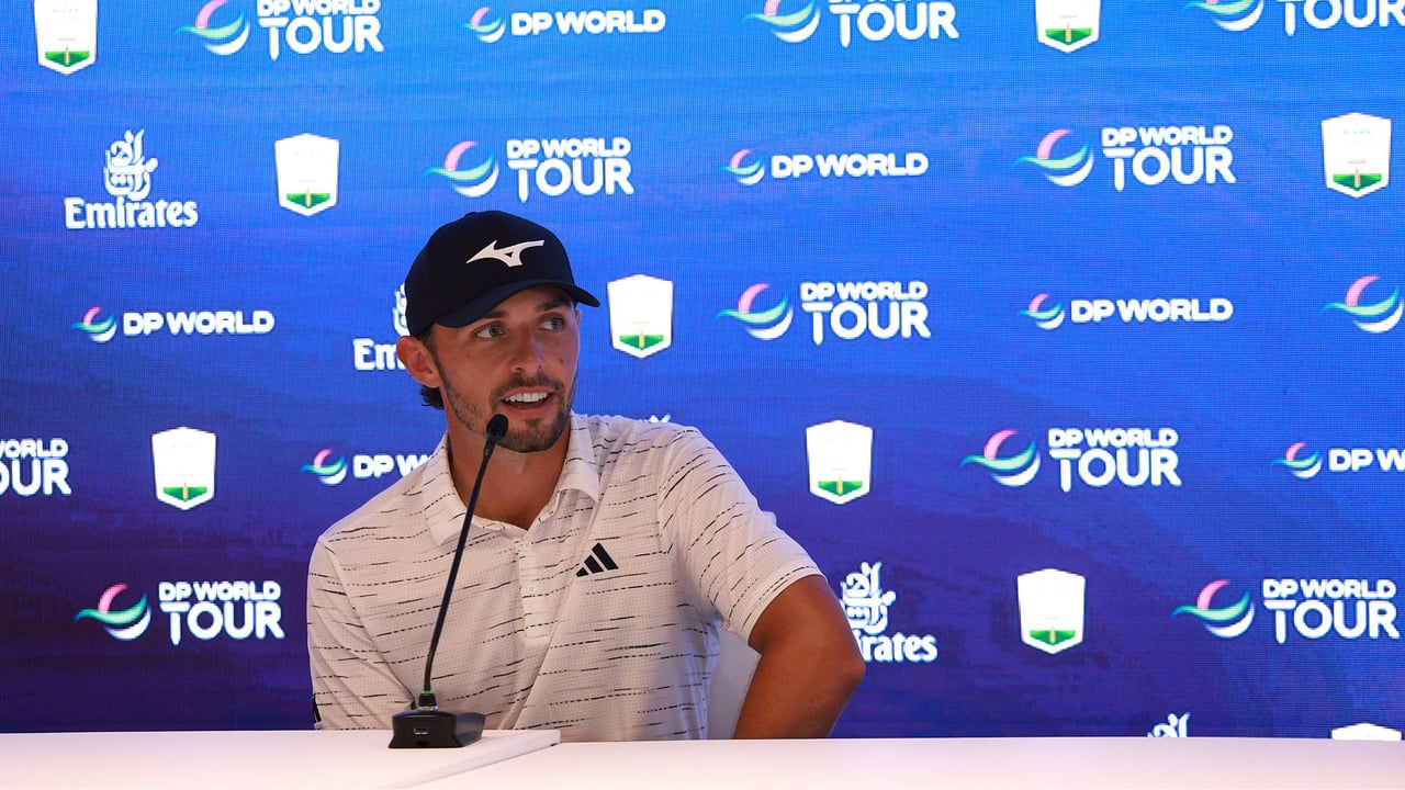 Marco Penge bei einer Pressekonferenz am Mittwoch. (Foto: Getty)
