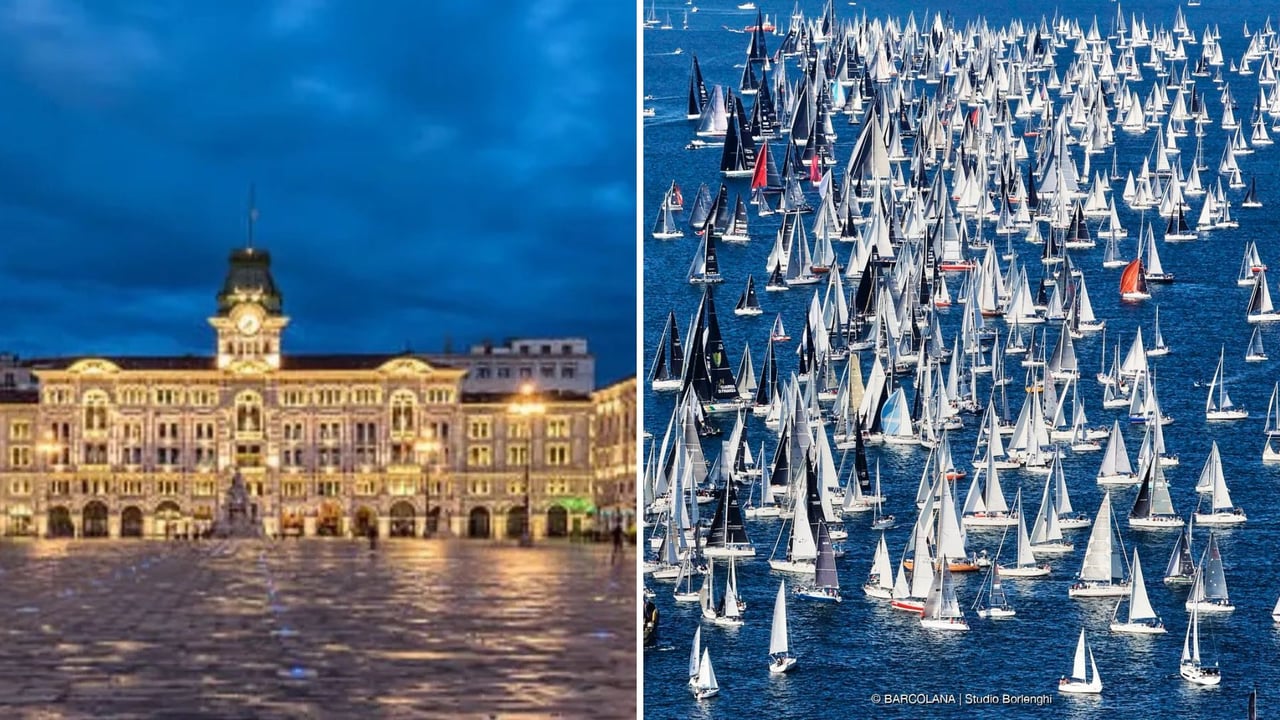 Triest und die Barcolana (Foto: Studio Borlenghi)