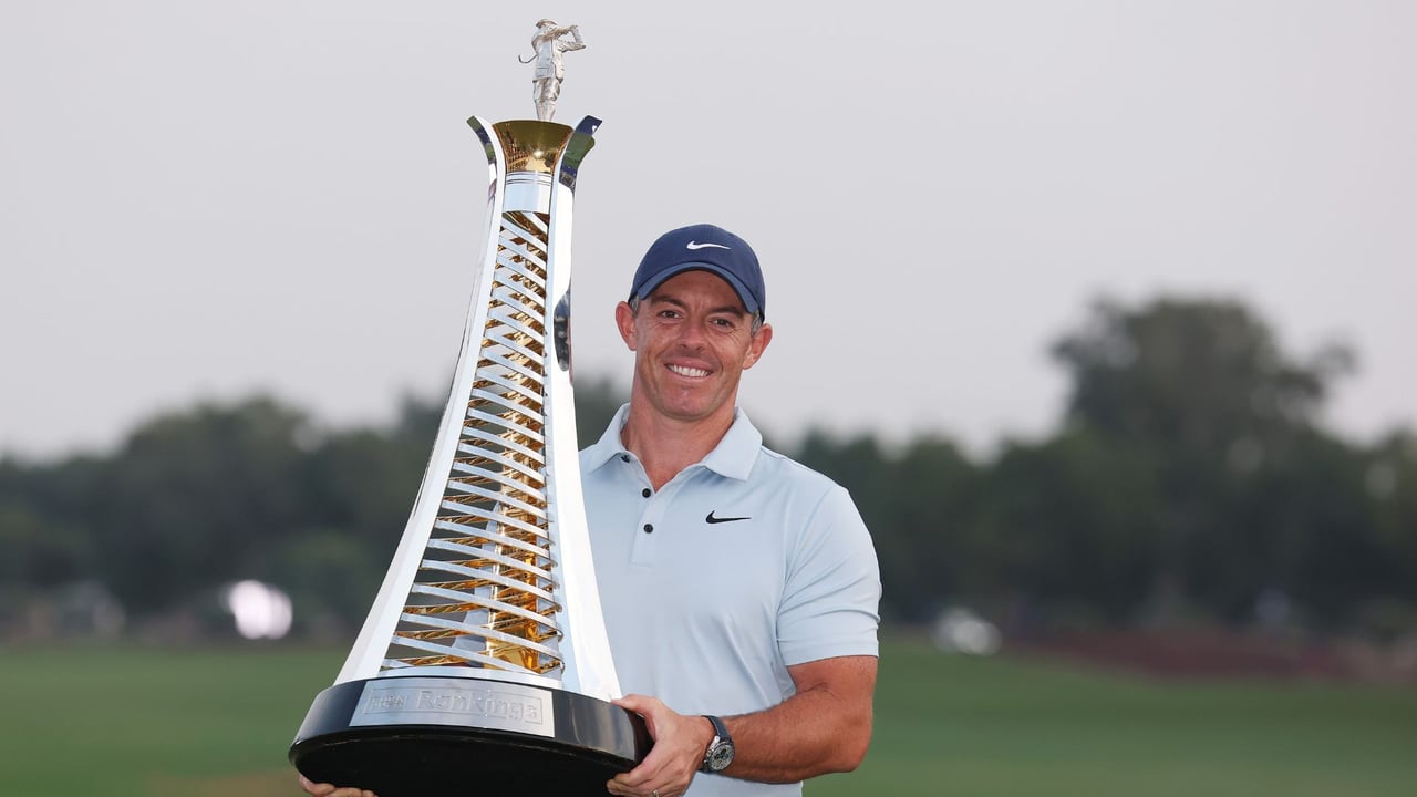 Nicht nur Trophäen konnte Rory McIlroy 2025 gewinnen. Er sammelt auch über $36 Millionen an Preisgeldern. (Foto: Getty)