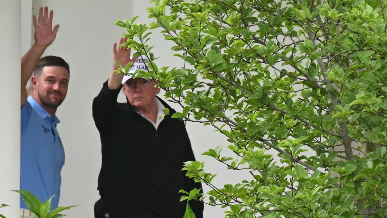Liv Golf's Bryson DeChambeau wurde schon im Juni im Weißen Haus mit Donald Trump gesehen. (Foto: Getty)