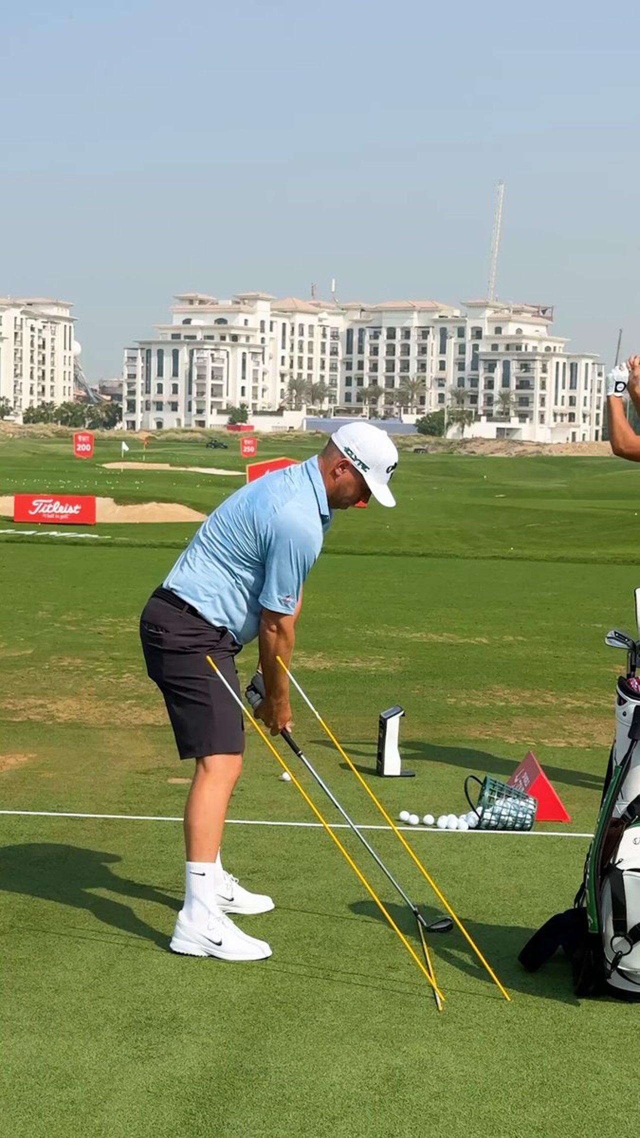 Alex Norens Range-Drill: Einblick in das Profi-Training auf der DP World Tour - (@DPWorldTour)