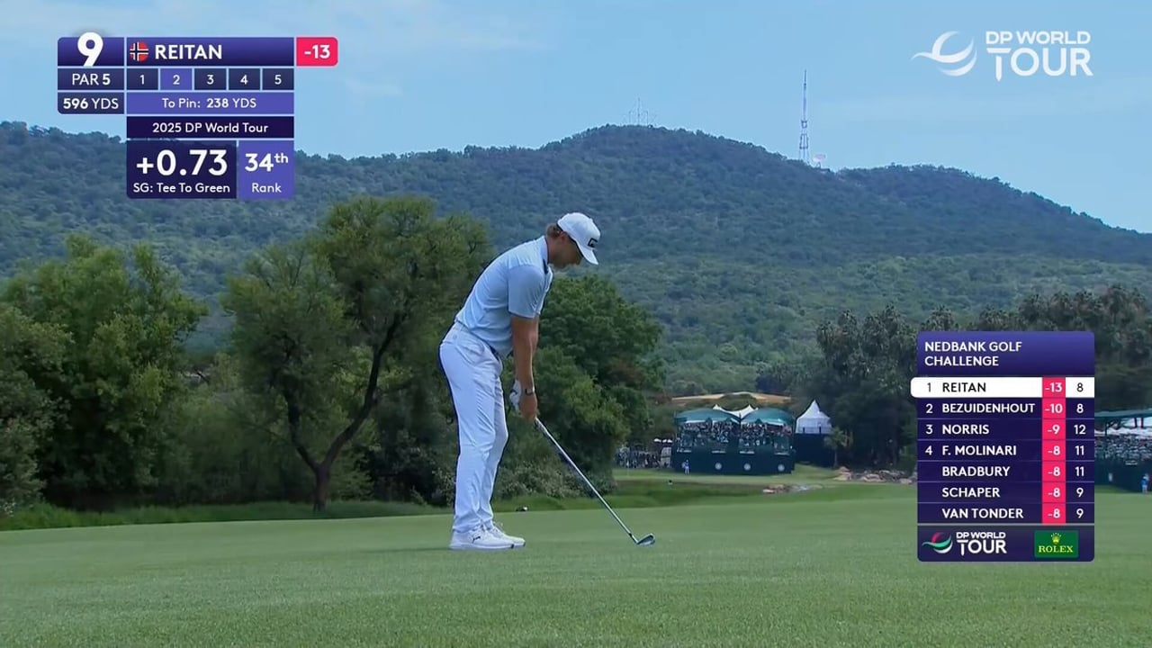 Kristoffer Reitan baut Führung bei Nedbank Golf Challenge mit Eagle aus - (@DPWorldTour)