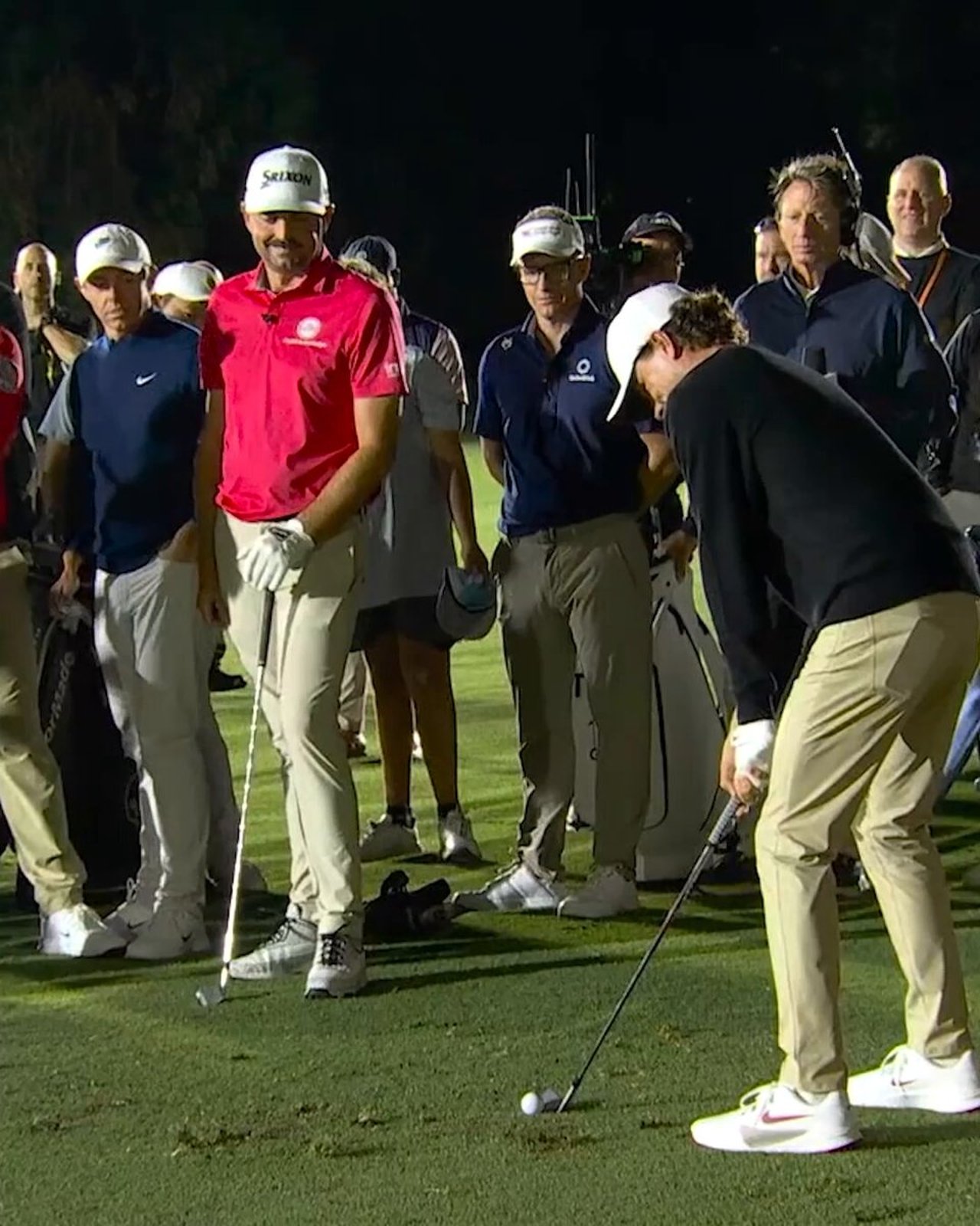 Luke Clanton beeindruckt mit Gap Wedge aus 170 Yards bei Optum Golf Channel Games - (@PGATOUR)