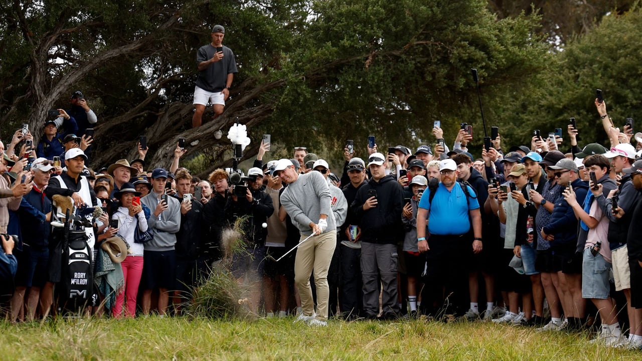 Rory McIlroy wurde bei der Crown Australian Open eine Bananenschale zum Verhängnis. (Foto: Getty)