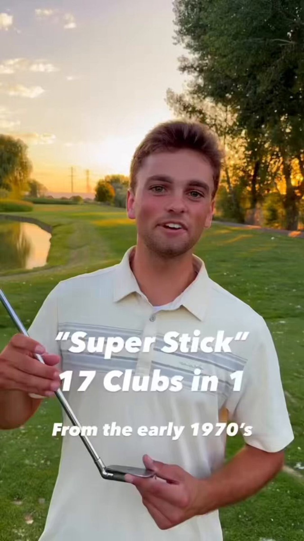 Der „Super Stick“: 17-in-1 verstellbarer Golfschläger aus den 1970ern - (@NUCLRGOLF)