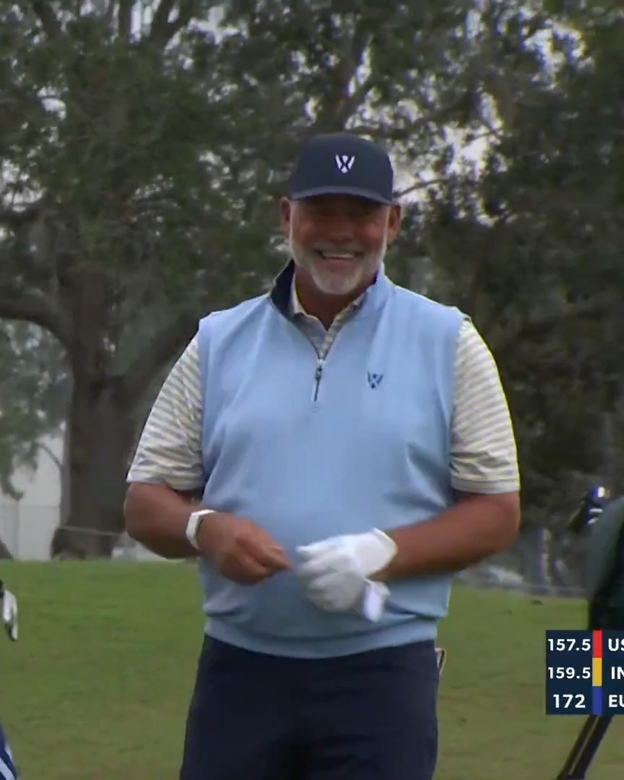 Darren Clarke führt Team Europe beim World Champions Cup stark an - (@ChampionsTour)