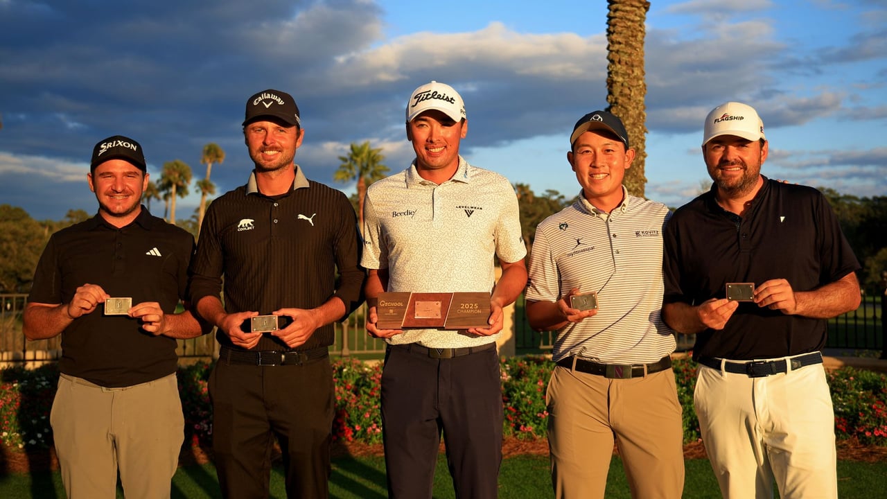 Fünf Spieler konnten sich eine Tourkarte für die PGA Tour sichern. (Foto: Getty)