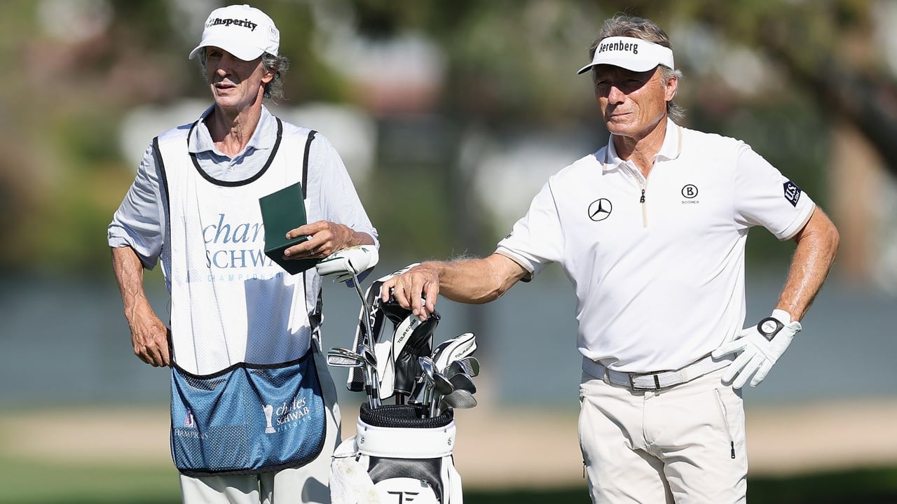 Whats in the Bag: Bernhard Langer setzt auf Kontinuität und kleine Veränderungen (Foto: Getty)